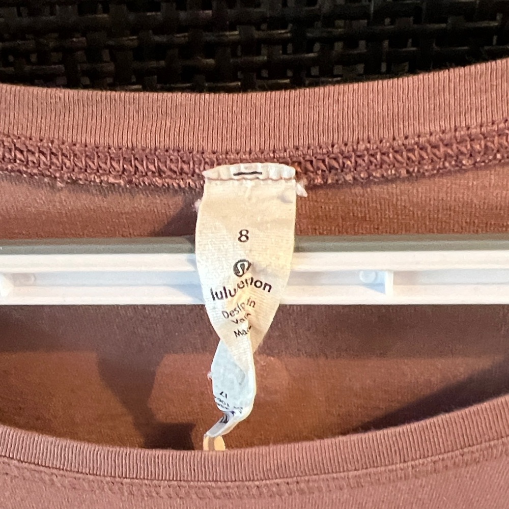 lululemon athletica Dusty Rose Long Sleeve Top - Picture 2 of 3